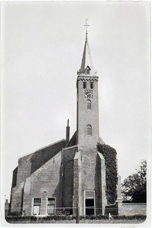 Kerkgebouw Hervormde Gemeente tot 1940 voor de oorlogsschade