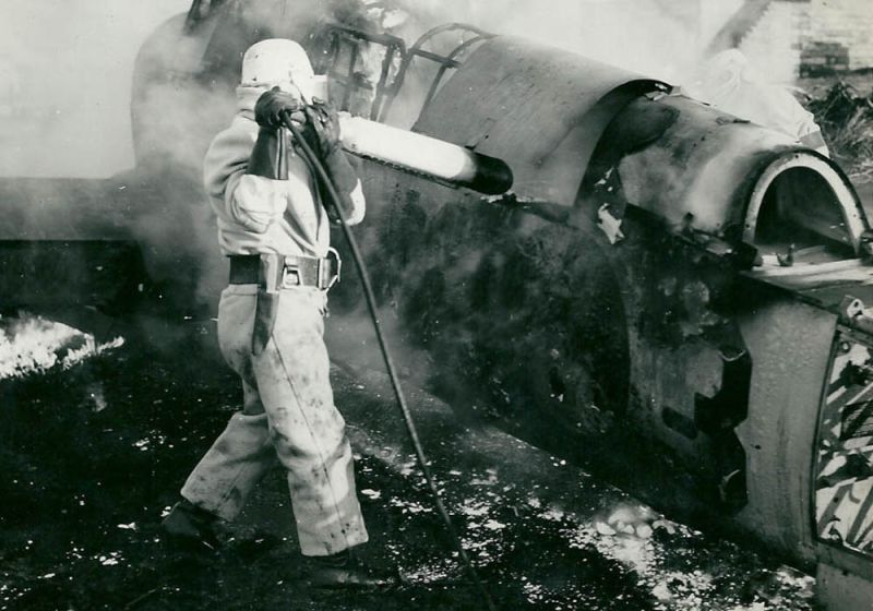 Brandweer Valkenburg 1954