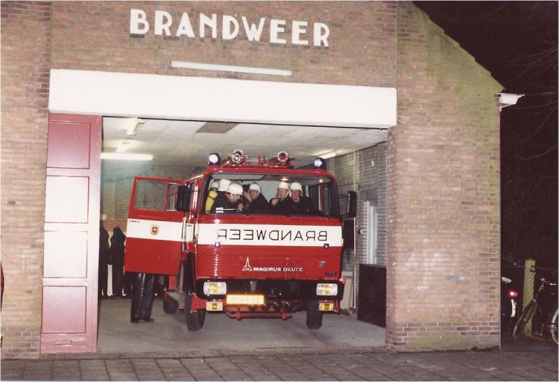 Brandweer Valkenburg 1981