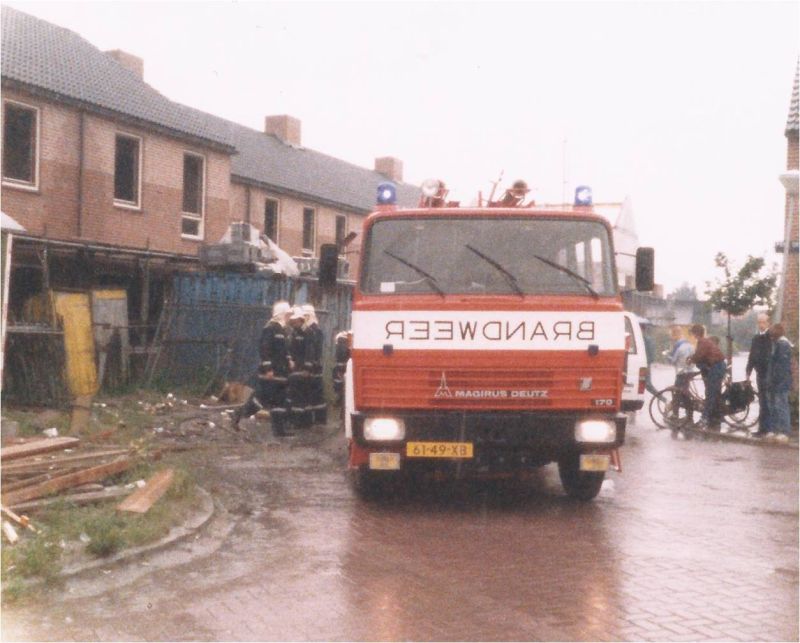 Brandweer Valkenburg 1987