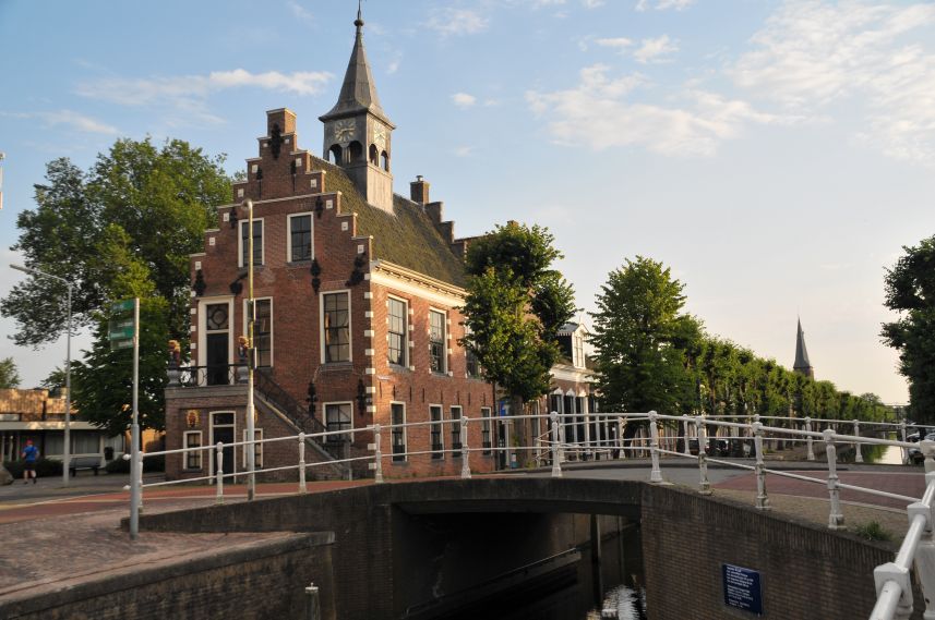 Mooi historisch pand in balk