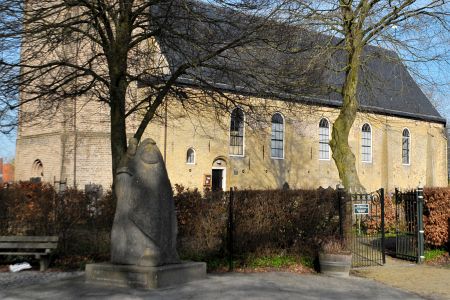Standbeeld Grutte Pier in Kimswerd