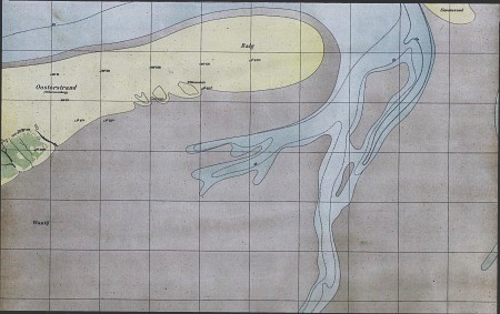 Chromotopografische Kaart des Rijks (kaartblad 18: Oosterstrand)
