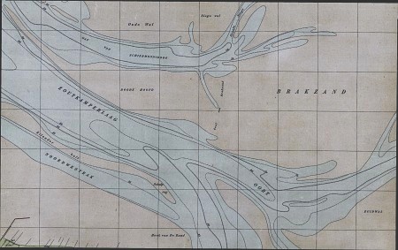 Chromotopografische Kaart des Rijks (kaartblad 30: Brakzand)