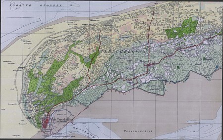 Chromotopografische Kaart des Rijks (kaartblad 38: West-Terschelling)
