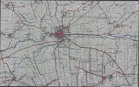 Chromotopografische Kaart des Rijks (kaartblad 59: Dokkum)