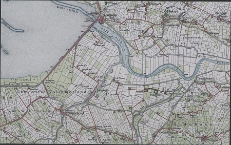 Chromotopografische Kaart des Rijks (kaartblad 61: Zoutkamp)