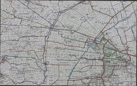 Chromotopografische Kaart des Rijks (kaartblad 75: Oudkerk)