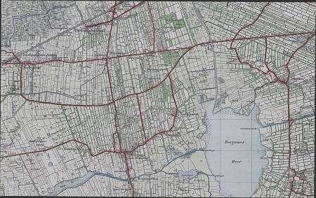 Chromotopografische Kaart des Rijks (kaartblad 93: Bergum)