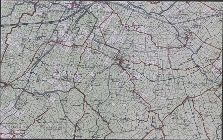 Chromotopografische Kaart des Rijks (kaartblad 108: Tjum)