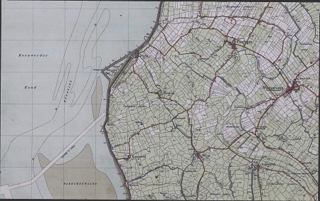 Chromotopografische Kaart des Rijks (kaartblad 125: Pingjum)