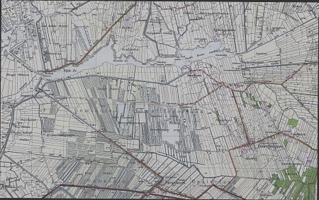 Chromotopografische Kaart des Rijks (kaartblad 129: Boornbergum)