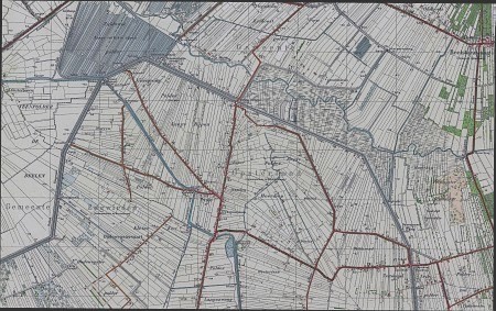 Chromotopografische Kaart des Rijks (kaartblad 147: Terwispel)