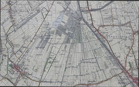 Chromotopografische Kaart des Rijks (kaartblad 164: Joure)