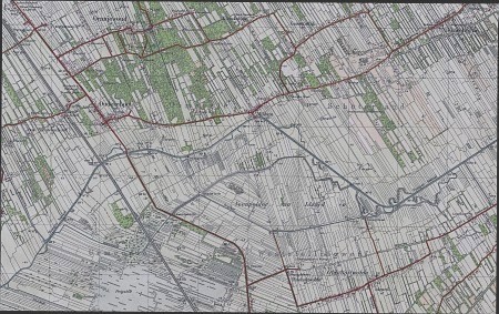 Chromotopografische Kaart des Rijks (kaartblad 183: Oudeschoot)