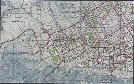 Chromotopografische Kaart des Rijks (kaartblad 219: Oldemarkt)