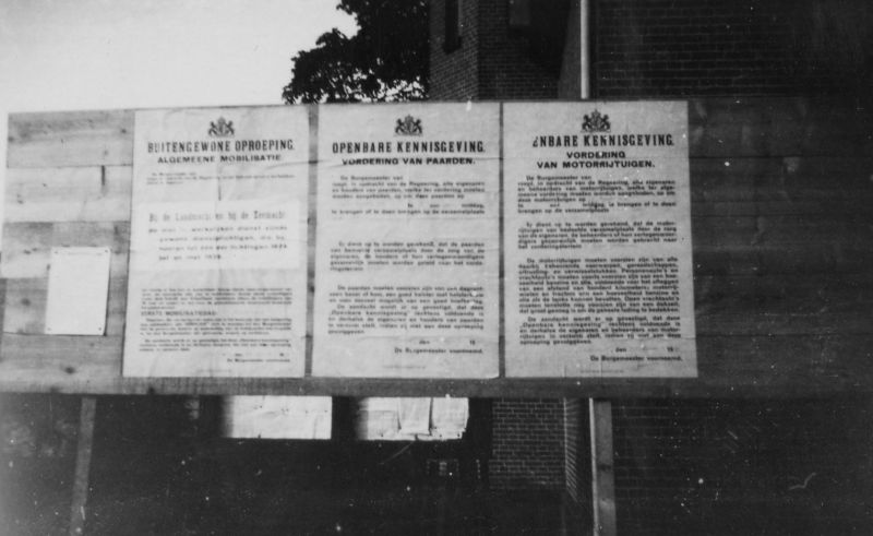 Mobilisatie van het leger in 1939