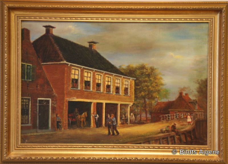 Café `De Groene Papegaai`