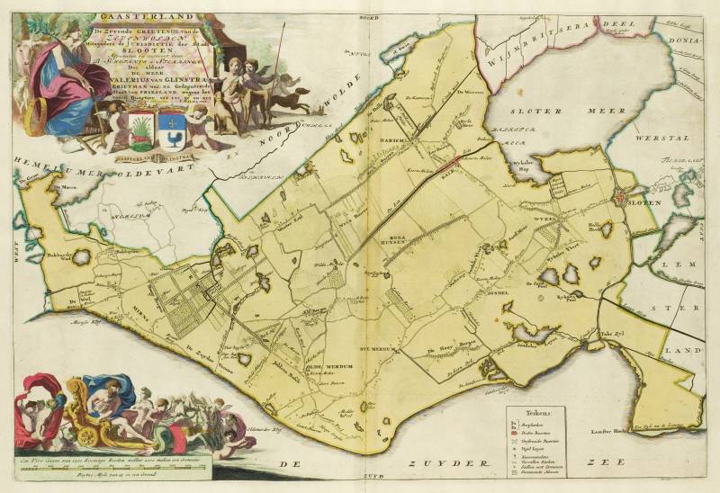 Gaasterland in de atlas van Schotanus