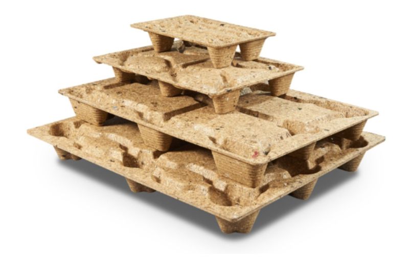 Pallets van geperst hout: Duurzaamheid en efficiëntie