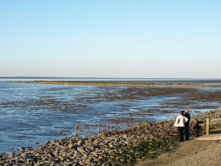 Uitkijken over het eindeloze Wad
