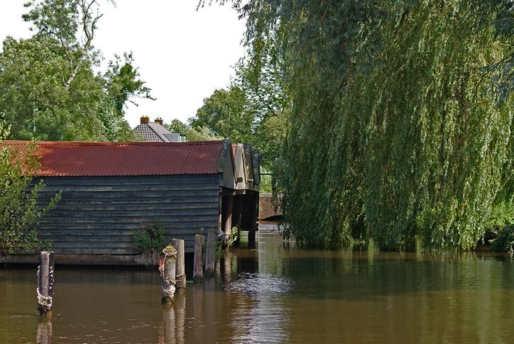 Schiphuizen in Burgum